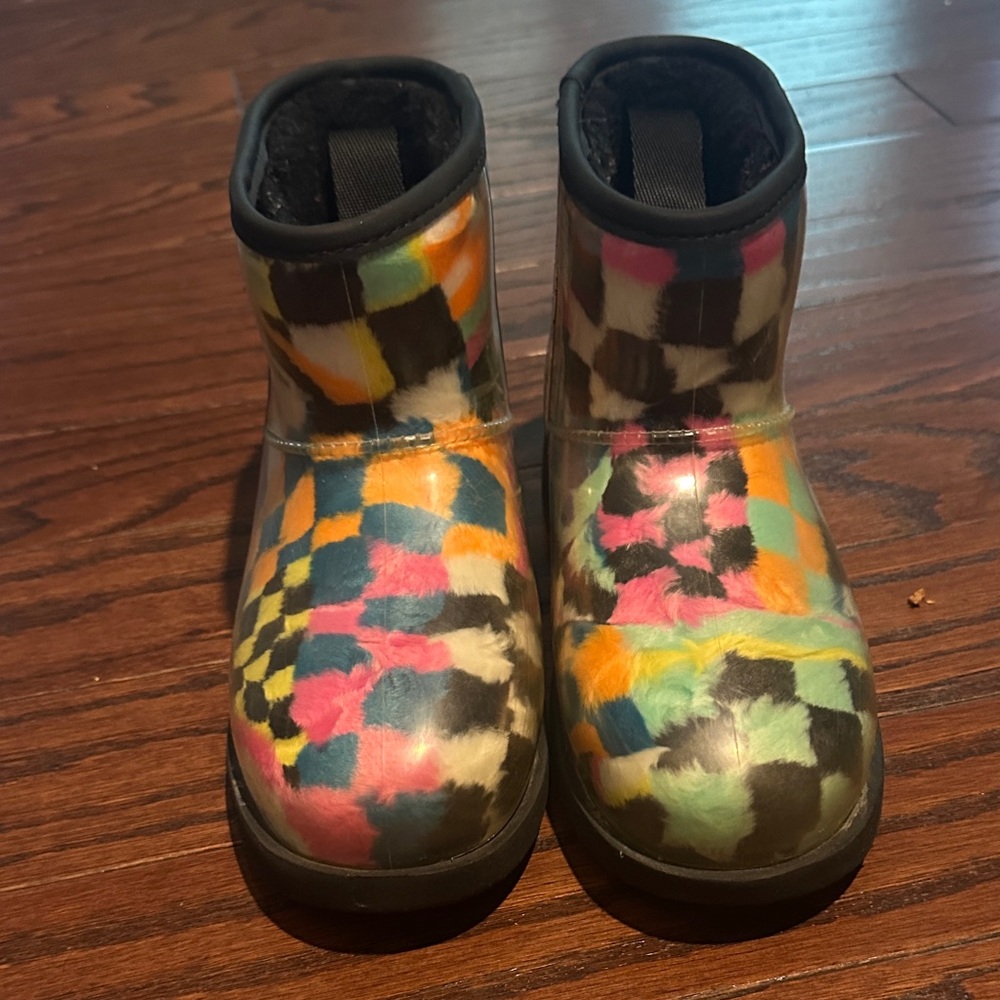 UGG Multicolor Patchwork Kids Boots